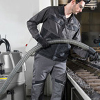 Förderung von abrasiven Medien